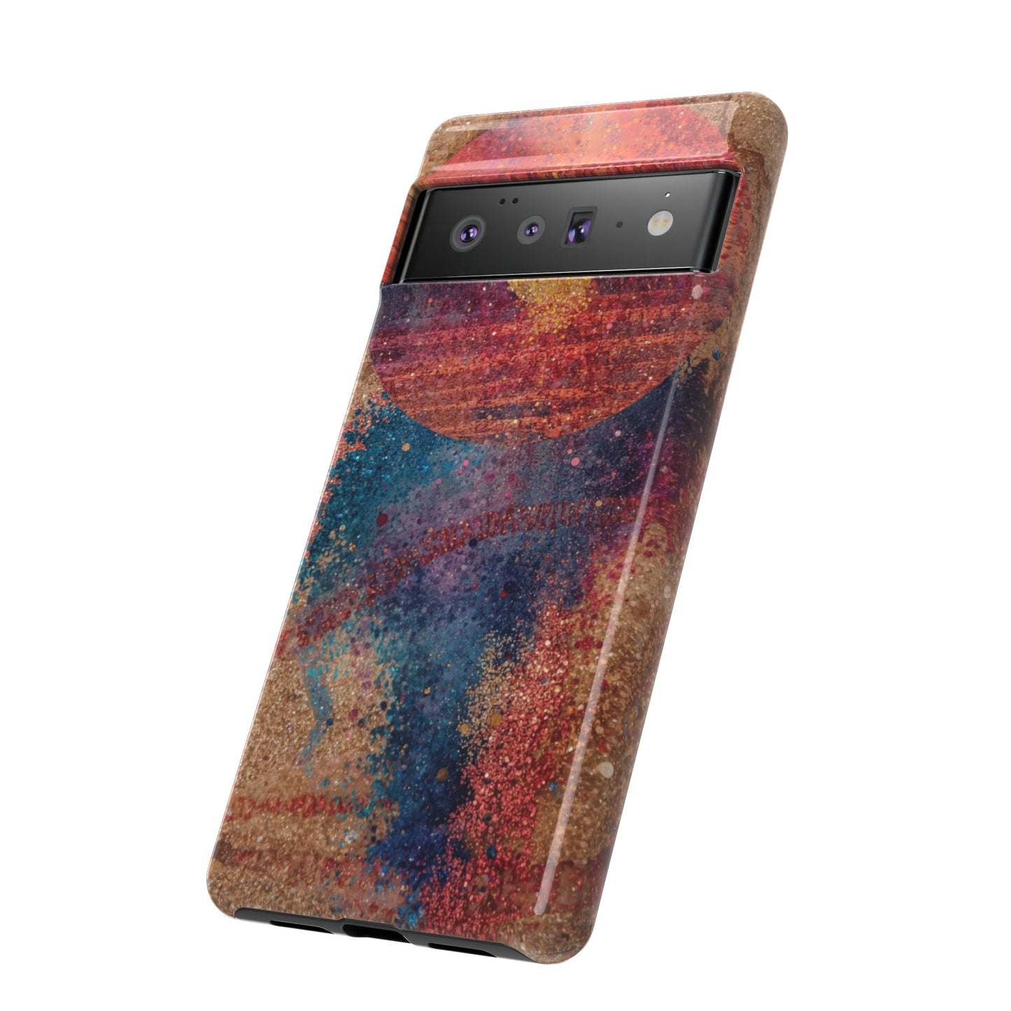 Retro Sunset Tough Phone Case