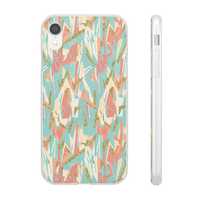 Pastel Abstract Floral Phone Case - Flexi Case
