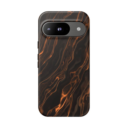 Copper Swirl Phone Case — Tough Protective iPhone Cover