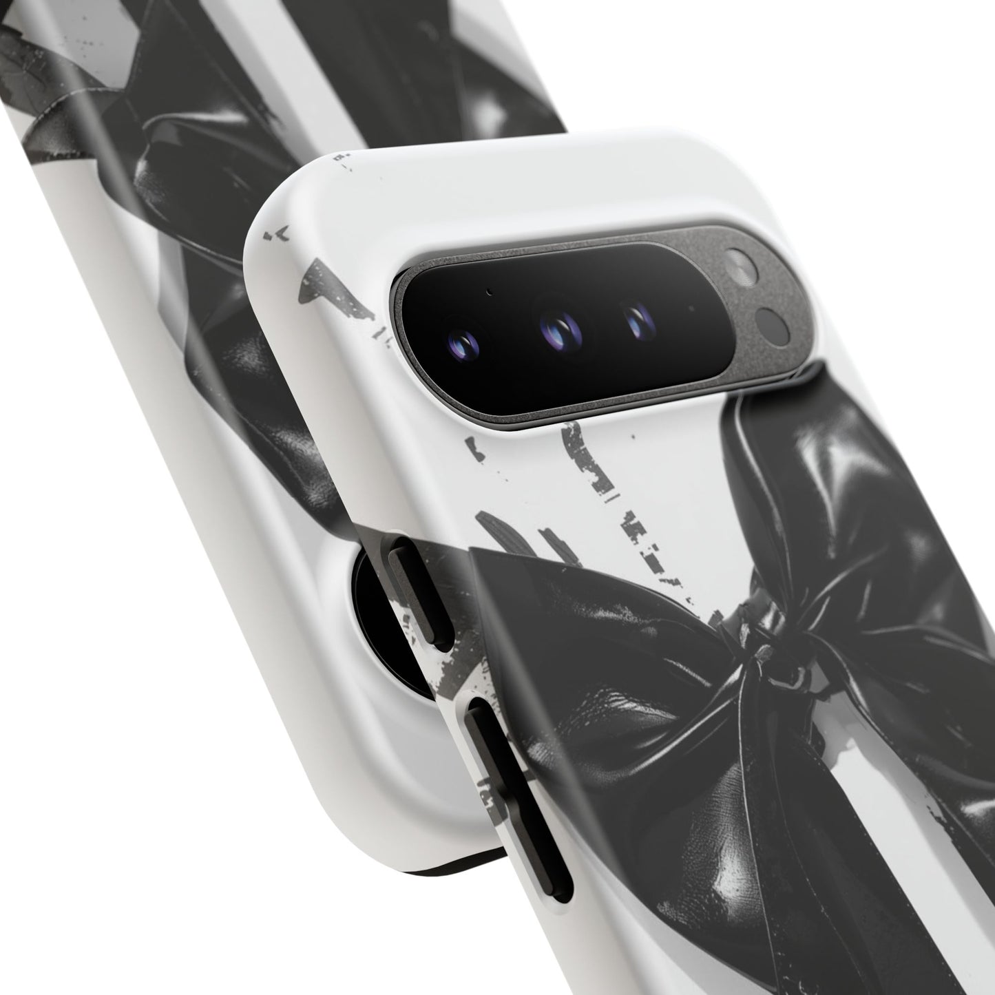 Phone Case — Black Bow Graphic Protective Cover