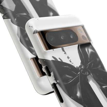 Phone Case — Black Bow Graphic Protective Cover