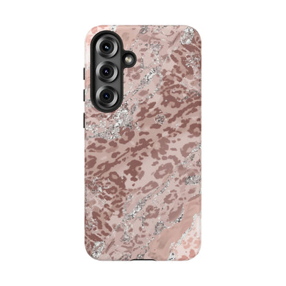 Tropical Monstera Phone Case — Colorful Leaf Protective Tough Case