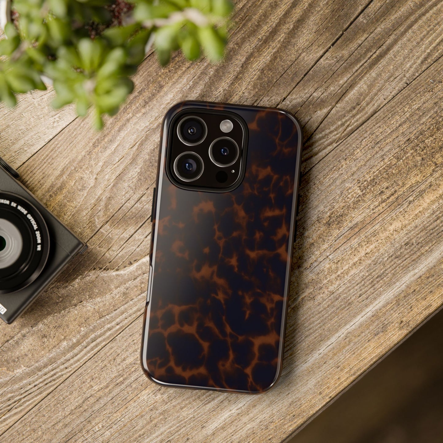 Tortoiseshell Phone Case — Tough Protective iPhone Cover