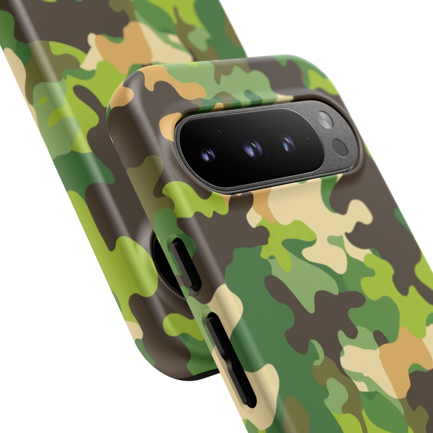 Camouflage Tough Phone Case — Military Camo Protective Cover