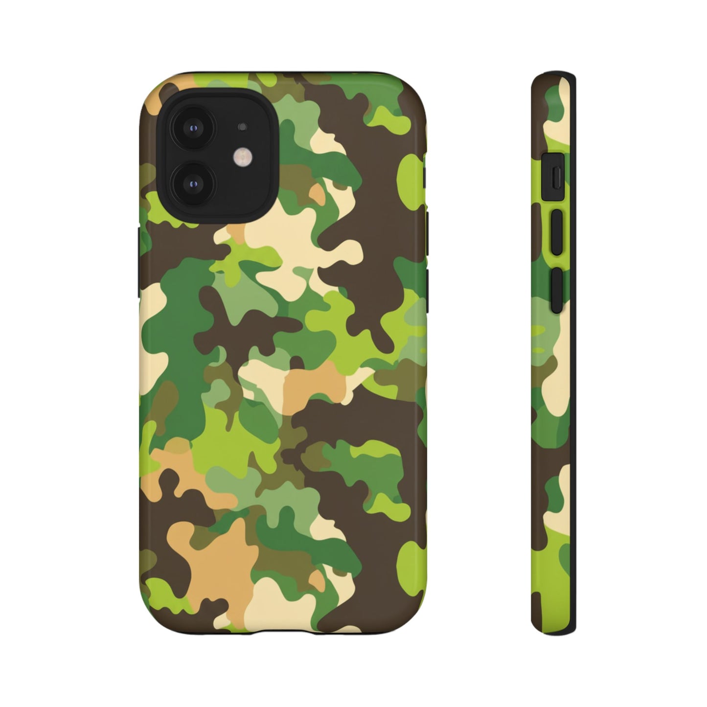 Camouflage Tough Phone Case — Military Camo Protective Cover