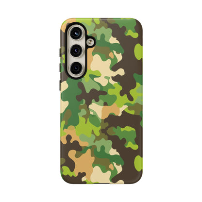 Camouflage Tough Phone Case — Military Camo Protective Cover