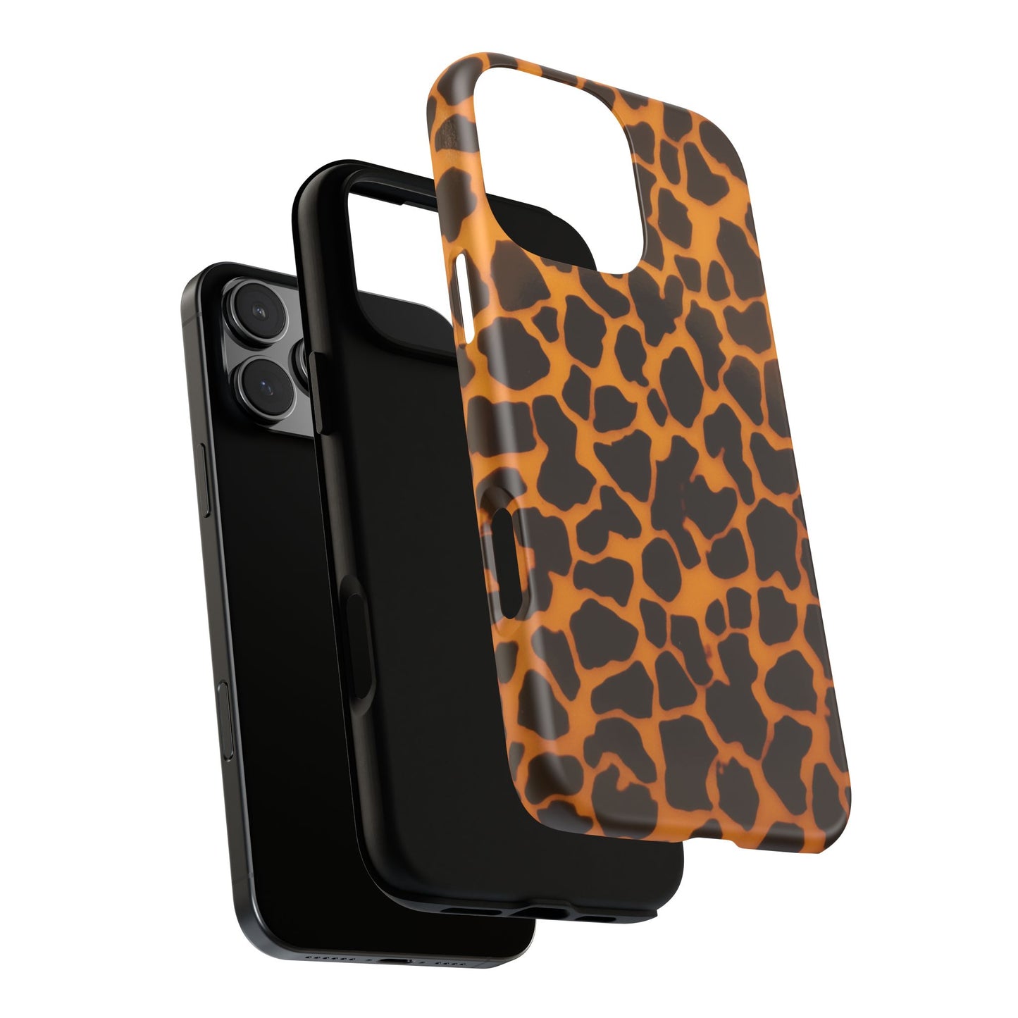 Leopard Print Tough Phone Case — Slim Protective iPhone Cover