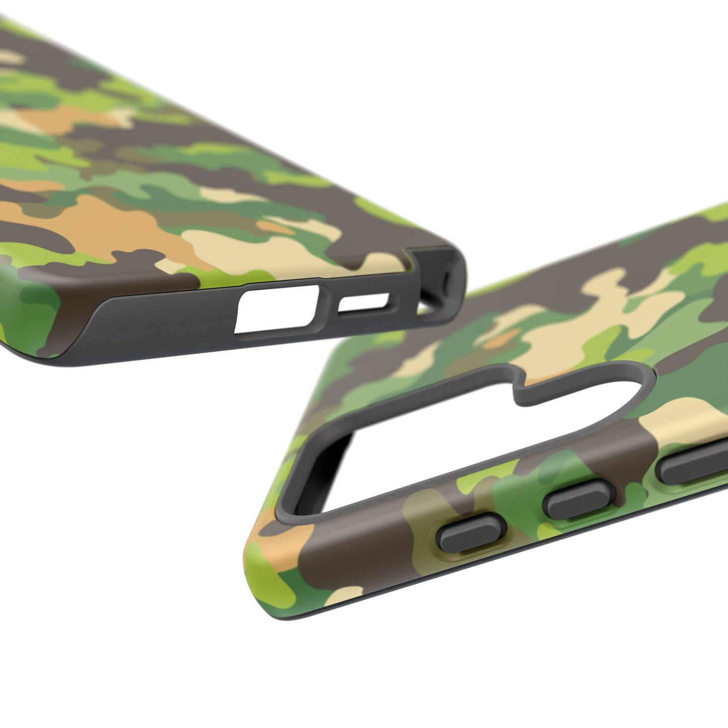 Camouflage Tough Phone Case — Military Camo Protective Cover