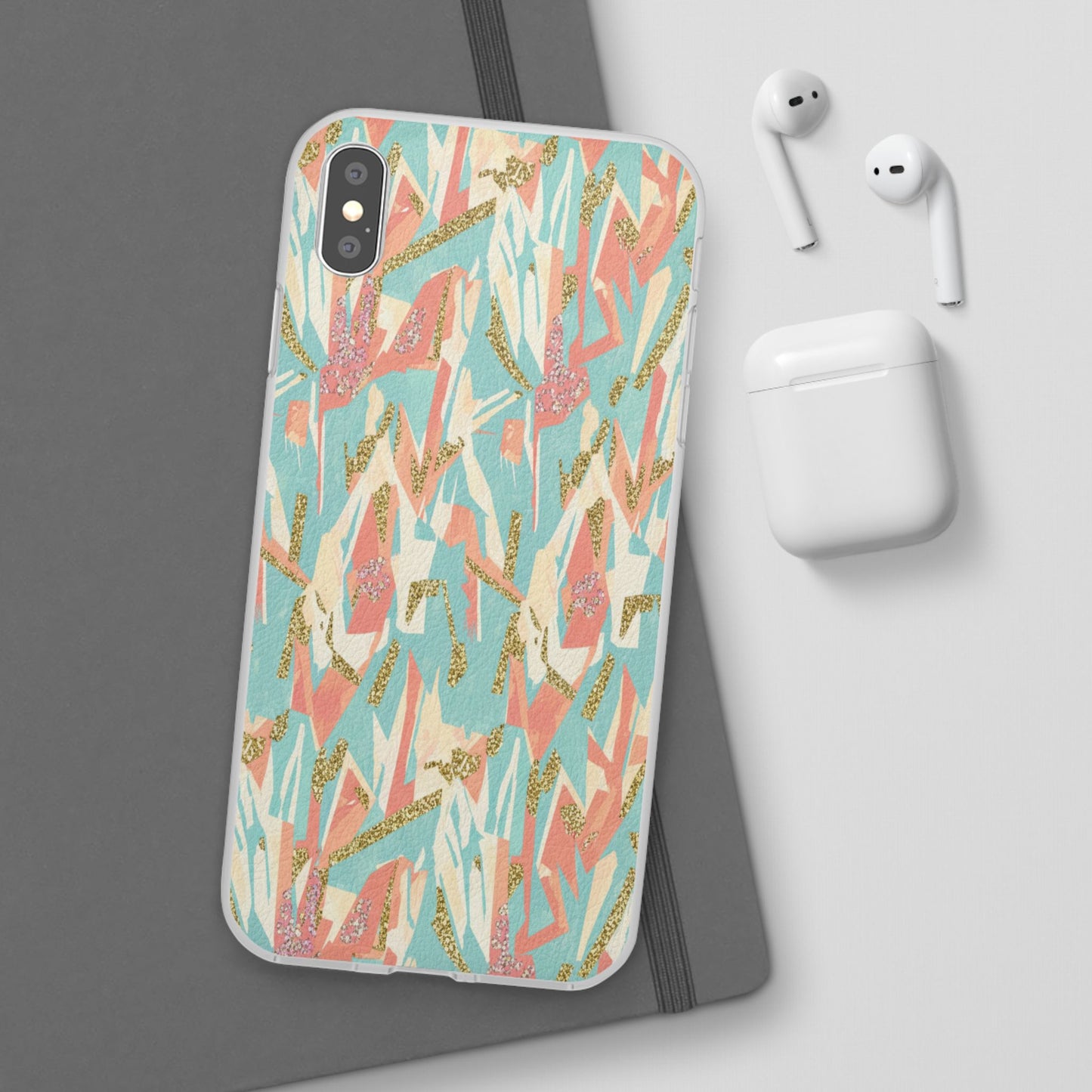 Pastel Abstract Floral Phone Case - Flexi Case