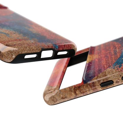 Retro Sunset Tough Phone Case