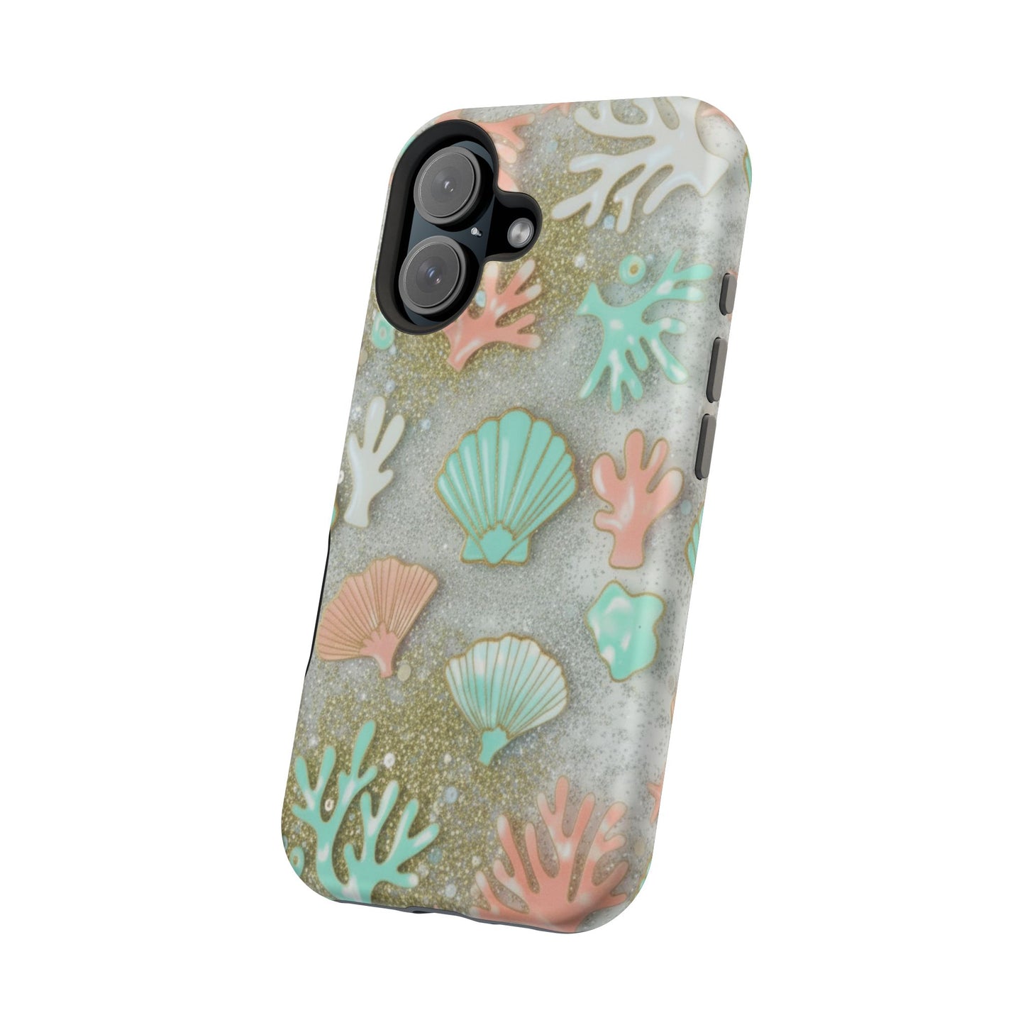 Seashell Coral Magnetic Impact Phone Case