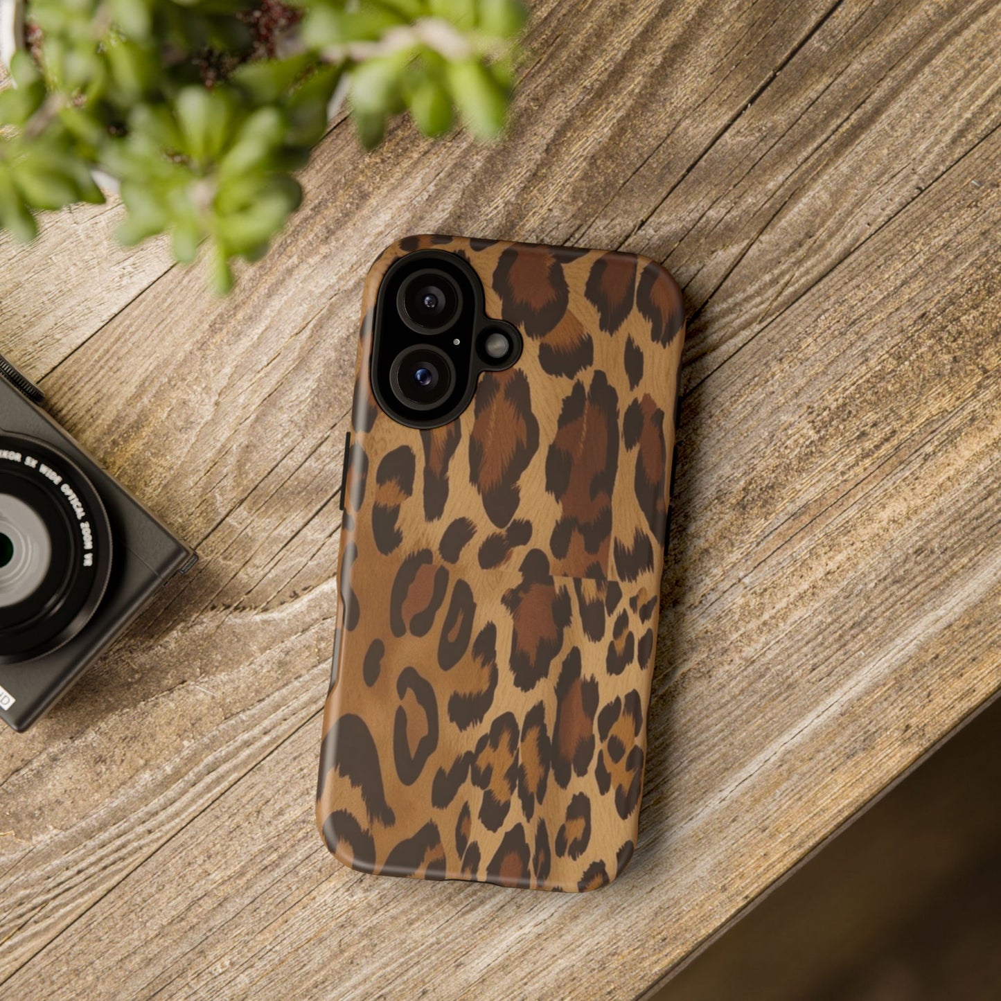 Leopard Print Tough Phone Case
