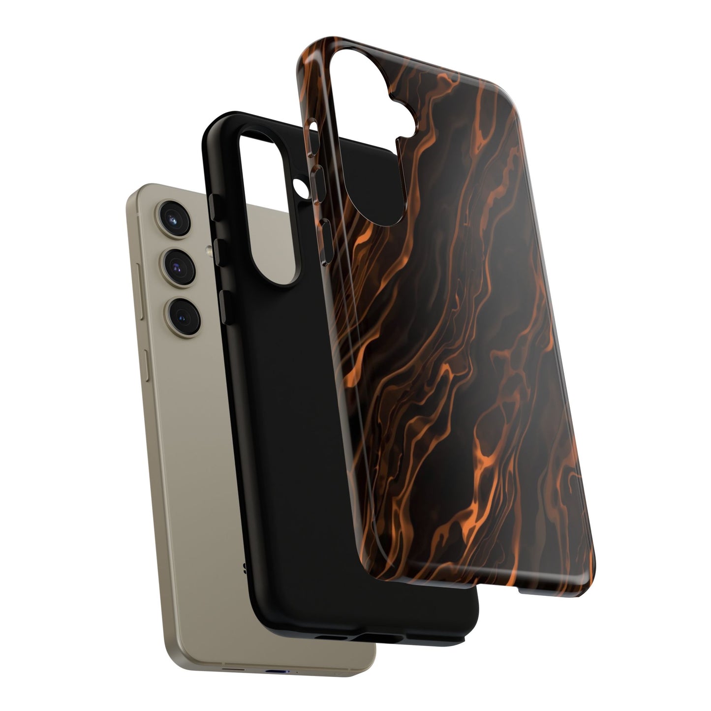 Copper Swirl Phone Case — Tough Protective iPhone Cover