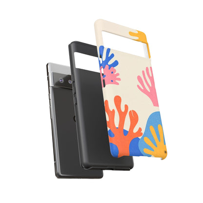 Tough Cases — Colorful Coral Pattern Phone Case