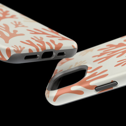 Coral Reef Magnetic Impact Phone Case — Protective MagSafe-Compatible Design