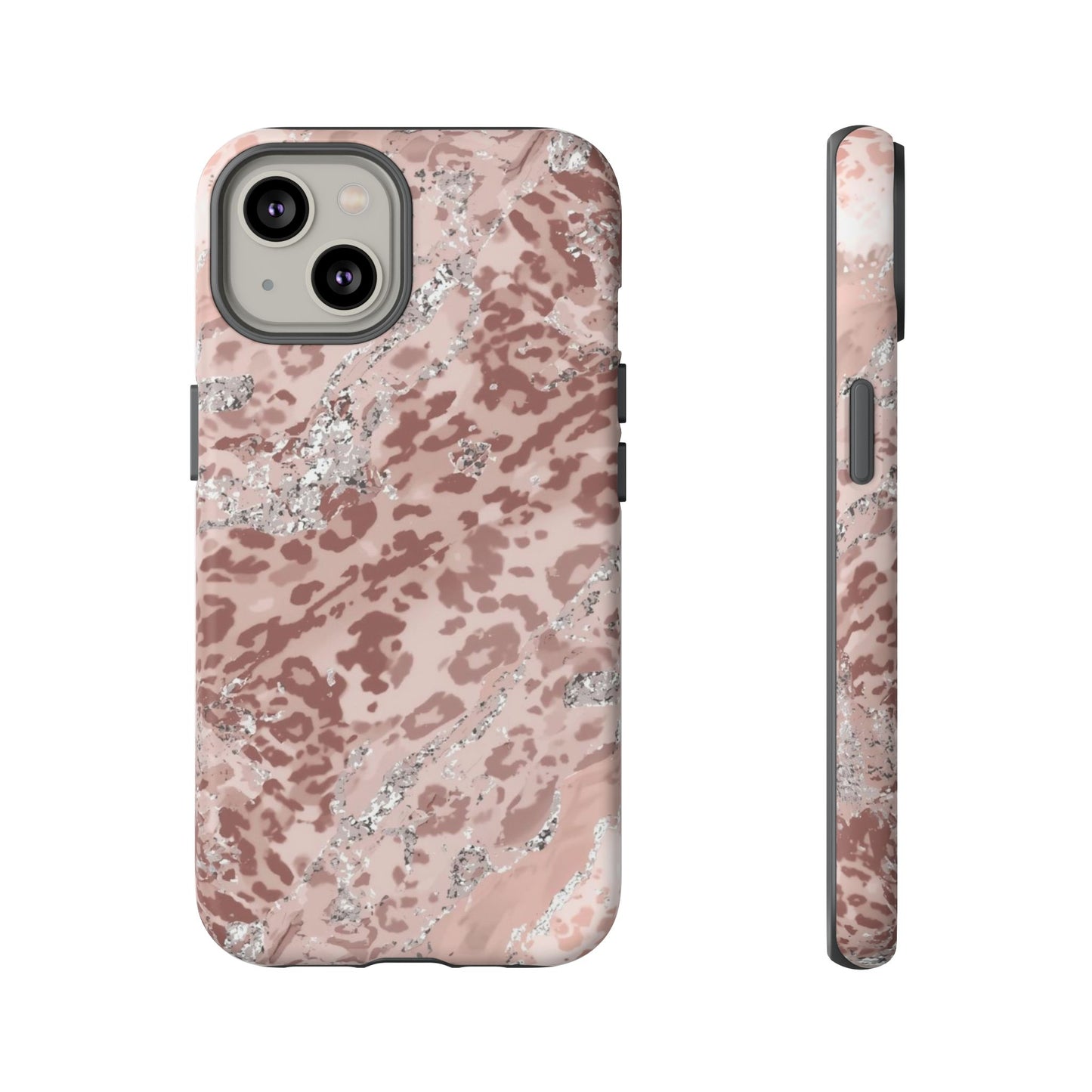 Tropical Monstera Phone Case — Colorful Leaf Protective Tough Case