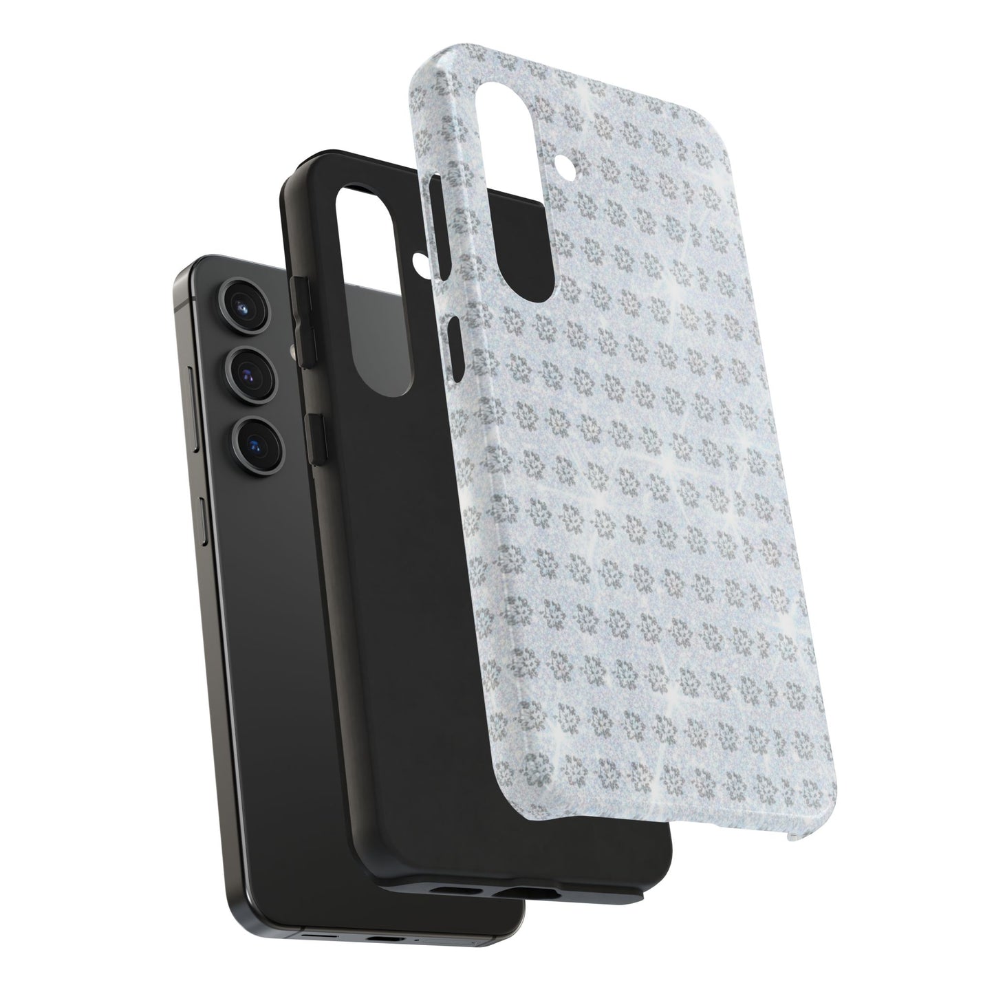 Tough Phone Case — Subtle floral Print Protective Cover