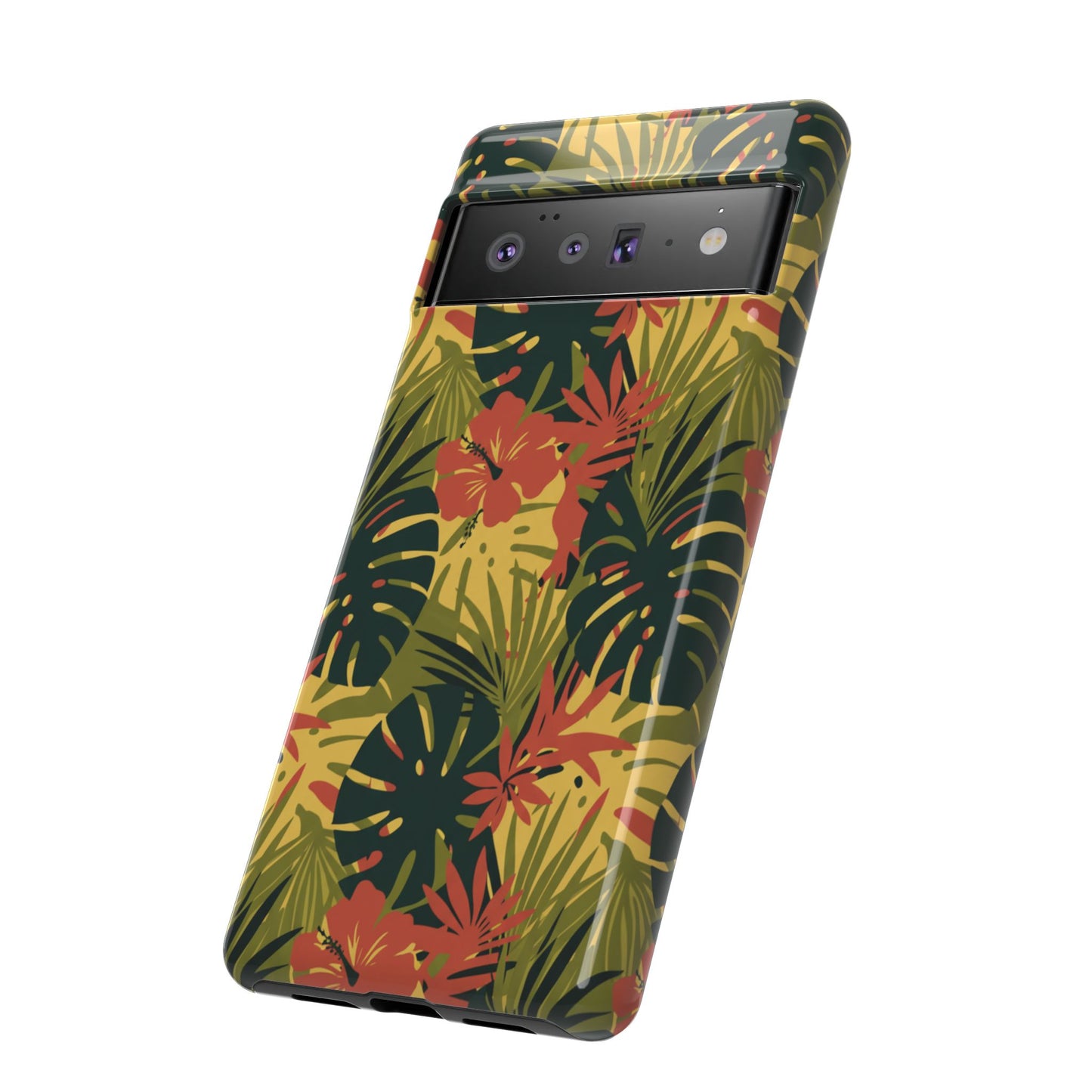 Tropical Hibiscus Phone Case — Durable Floral iPhone Protection