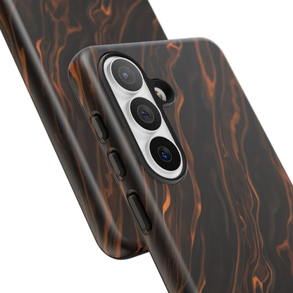 Copper Swirl Phone Case — Tough Protective iPhone Cover