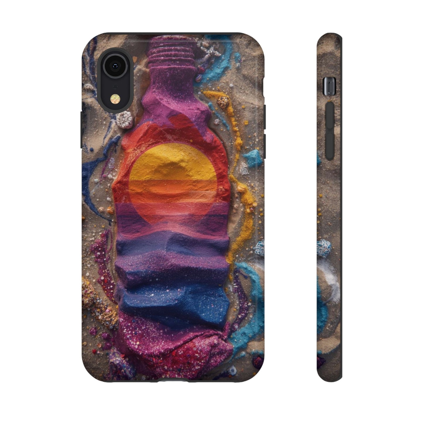 Phone Case — Colorful Sand Art Sunset Tough Protective Case