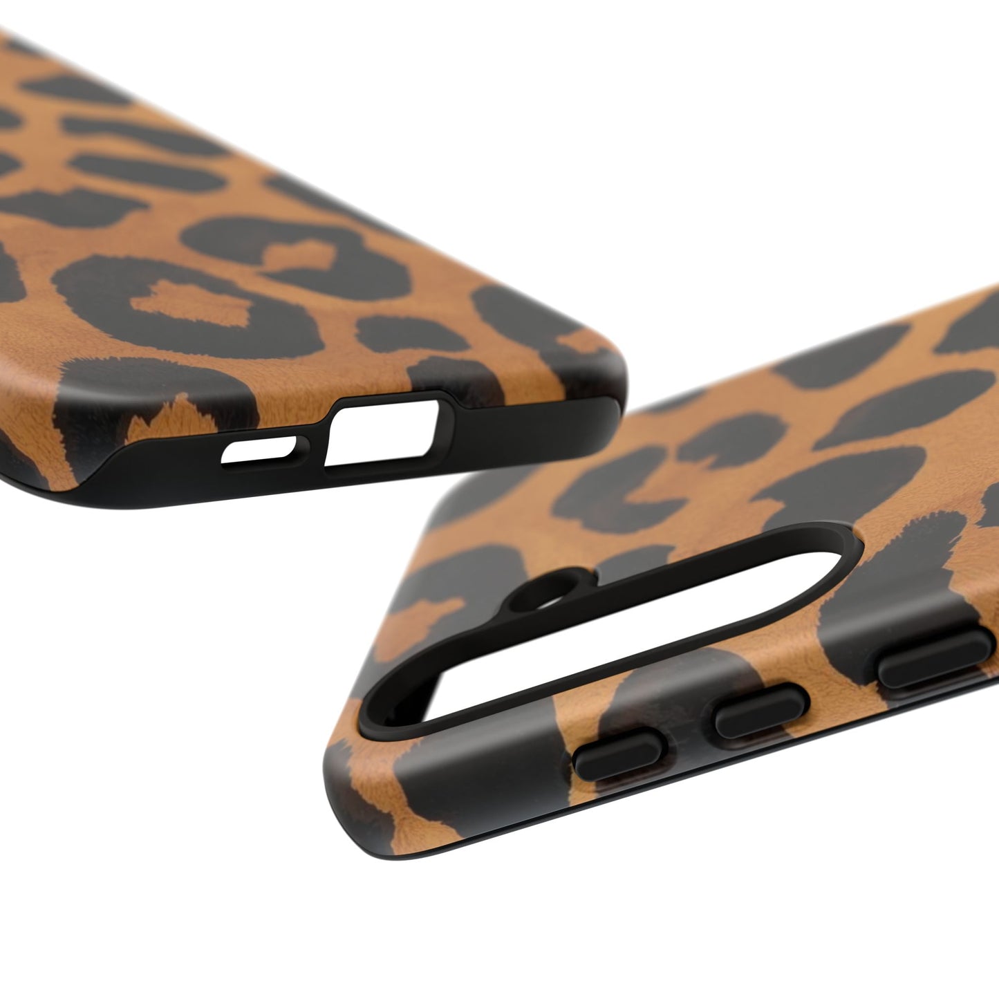 Leopard Print Tough Phone Case — Protective Animal Print iPhone Case