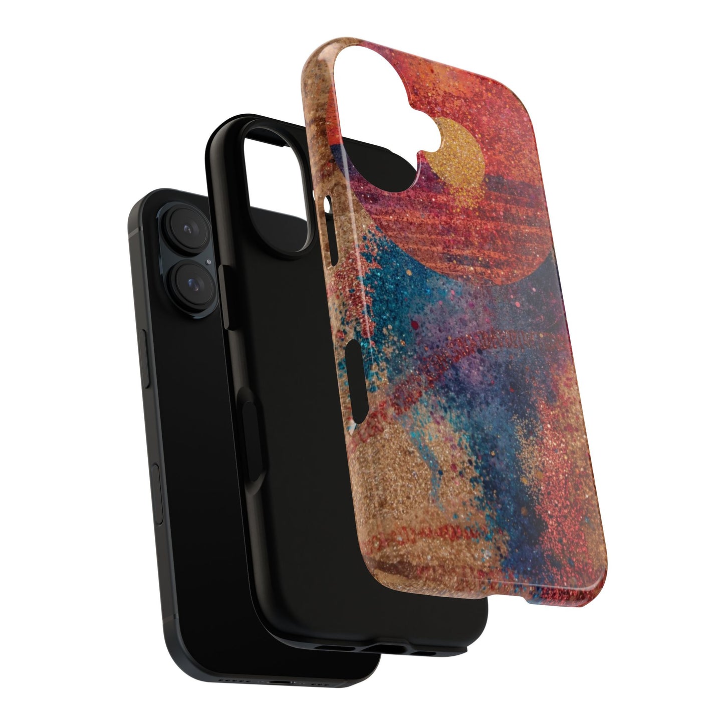 Retro Sunset Tough Phone Case