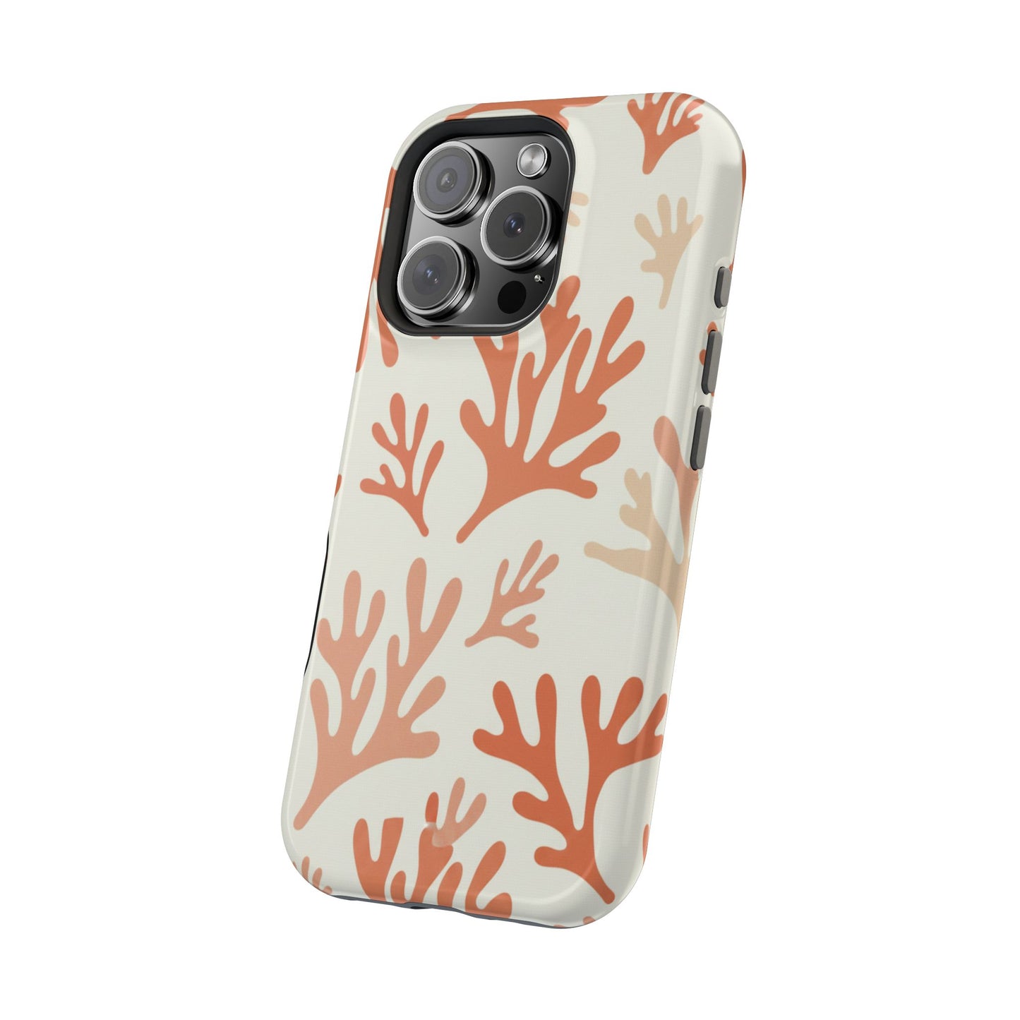 Coral Reef Magnetic Impact Phone Case — Protective MagSafe-Compatible Design