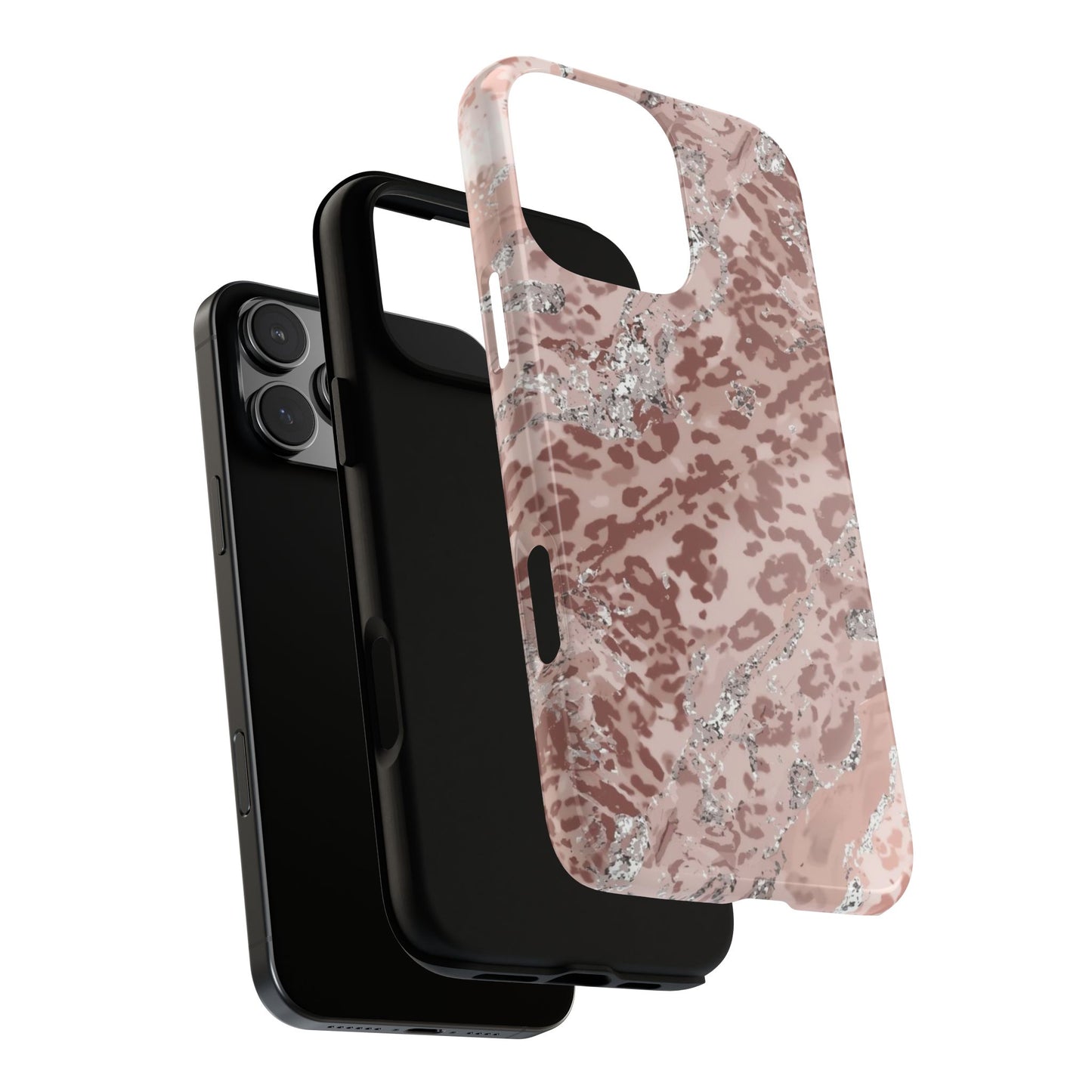 Tropical Monstera Phone Case — Colorful Leaf Protective Tough Case