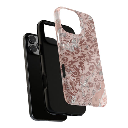 Tropical Monstera Phone Case — Colorful Leaf Protective Tough Case