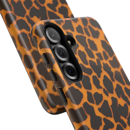 Leopard Print Tough Phone Case — Slim Protective iPhone Cover