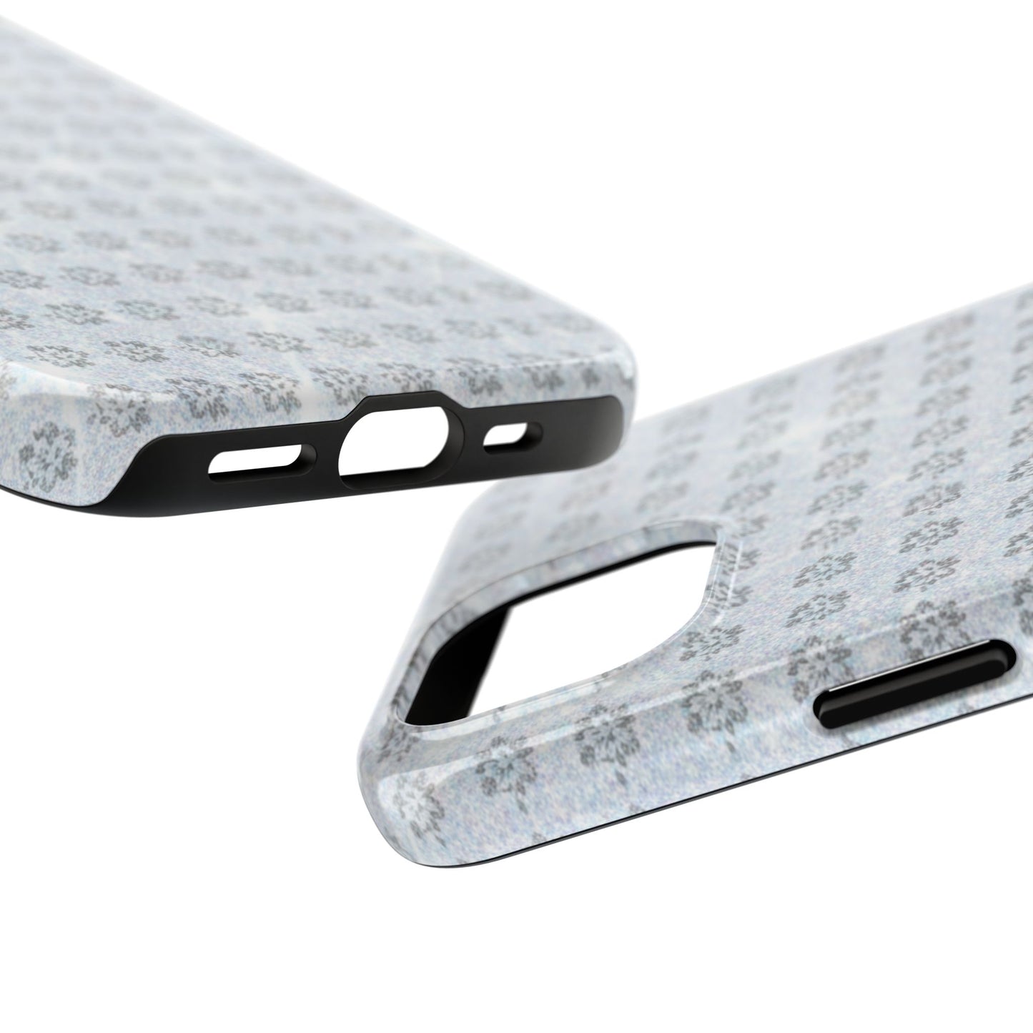 Tough Phone Case — Subtle floral Print Protective Cover