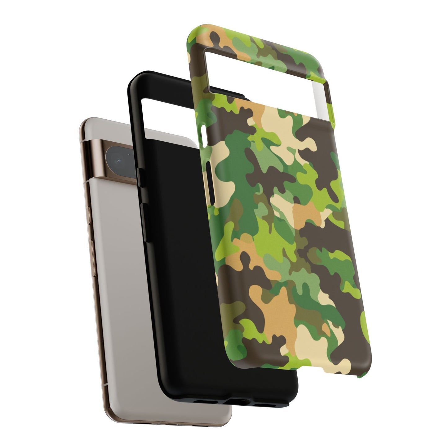 Camouflage Tough Phone Case — Military Camo Protective Cover