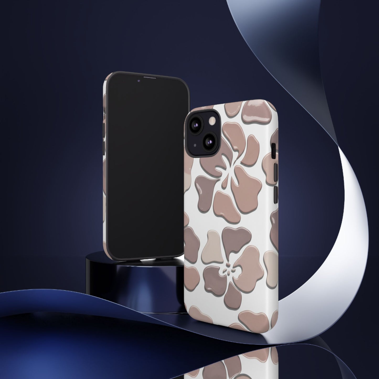 Tough Cases — Neutral Floral Tough Phone Case