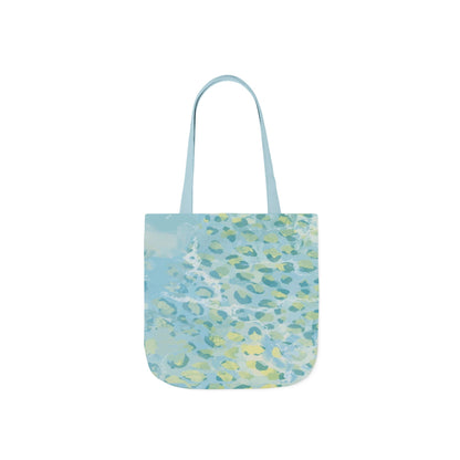 Blue Watercolor Seafoam Tote Bag