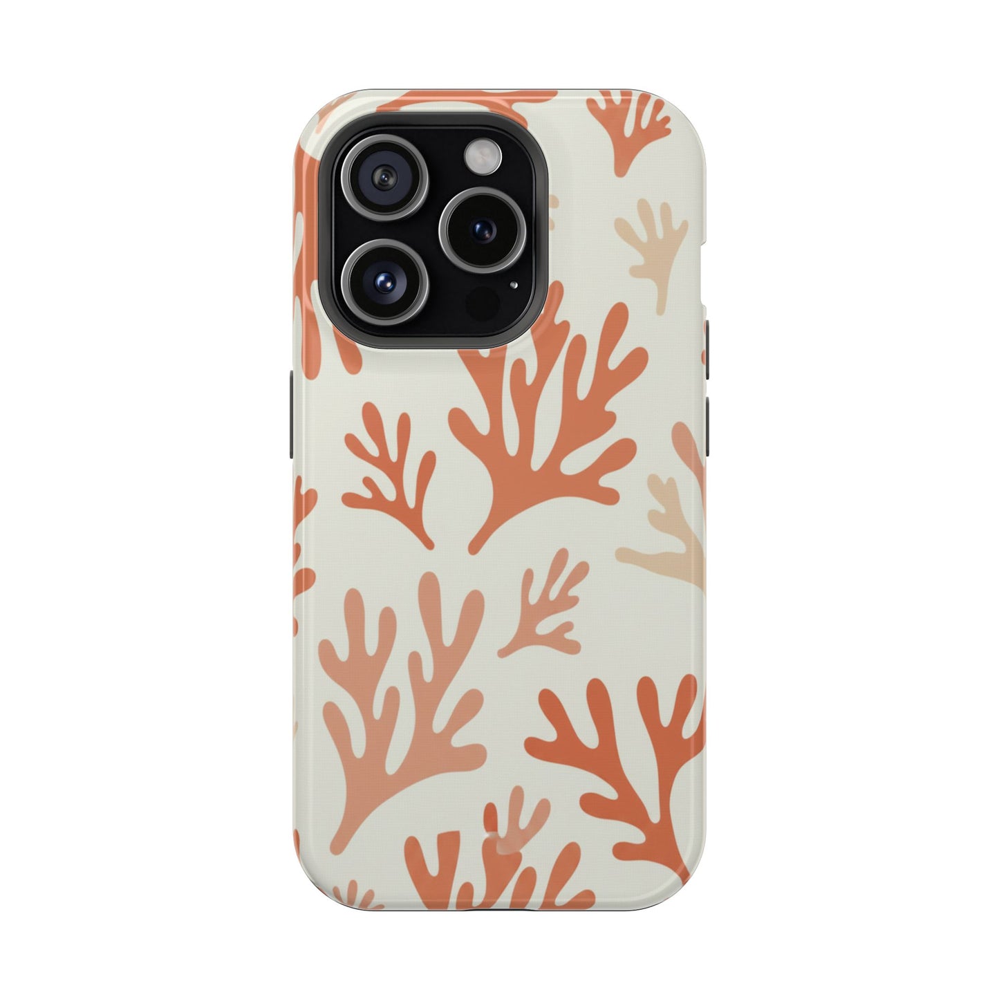 Coral Reef Magnetic Impact Phone Case — Protective MagSafe-Compatible Design