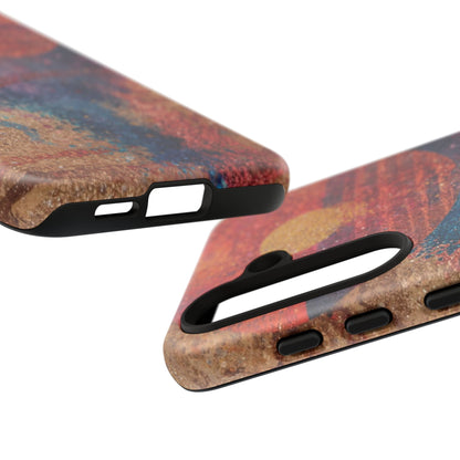 Retro Sunset Tough Phone Case