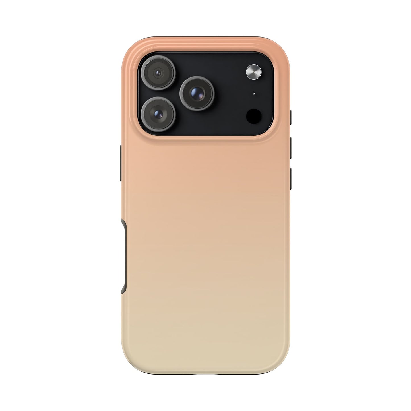 Gradient Tough Phone Case — Peach Ombre Protective Cover