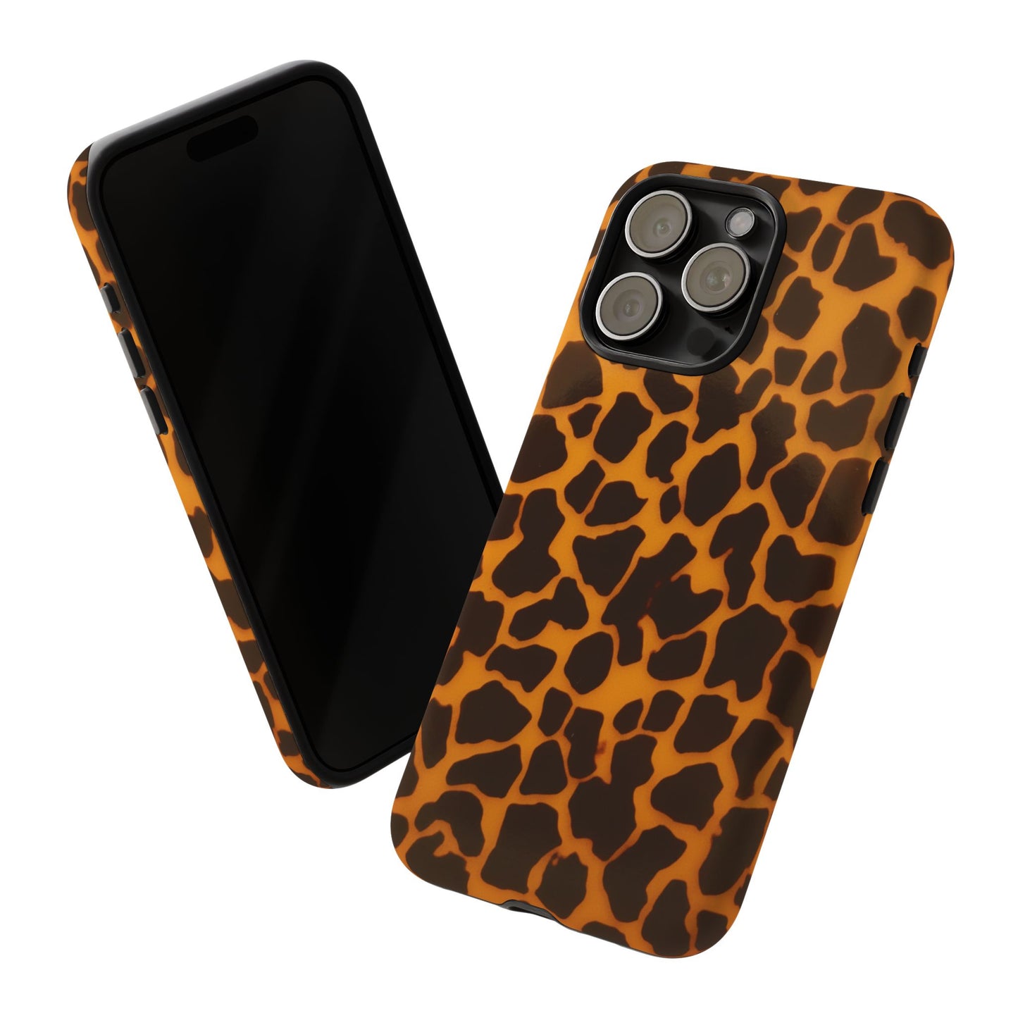 Leopard Print Tough Phone Case — Slim Protective iPhone Cover
