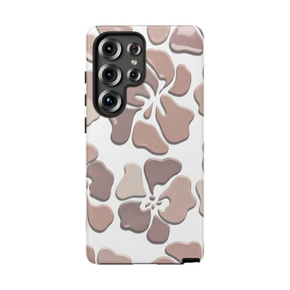 Tough Cases — Neutral Floral Tough Phone Case