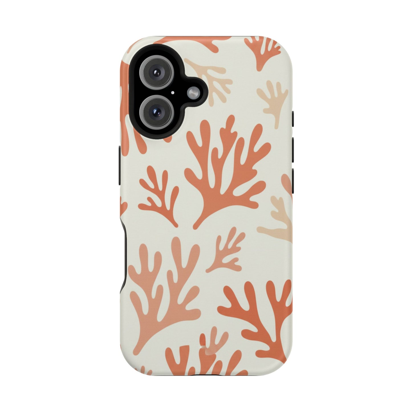 Coral Reef Magnetic Impact Phone Case — Protective MagSafe-Compatible Design
