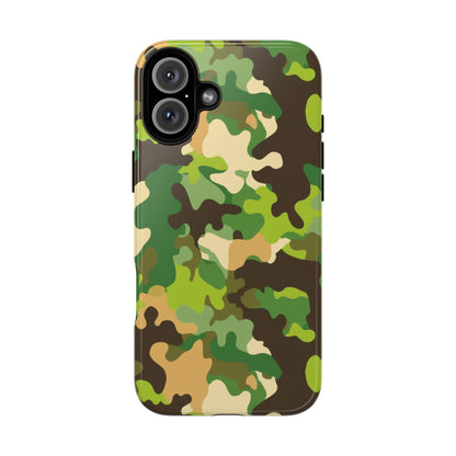 Camouflage Tough Phone Case — Military Camo Protective Cover