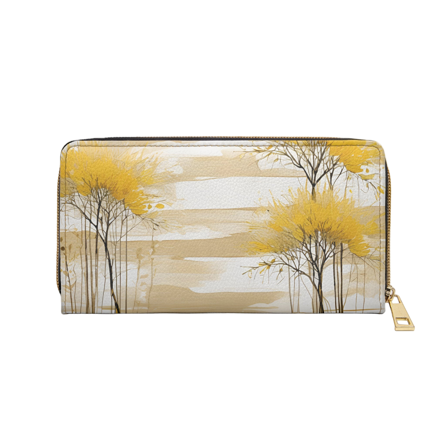 Women's Autumn Tone Wallet -  Seasonal Zipper Wallet