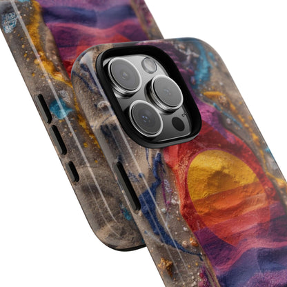 Phone Case — Colorful Sand Art Sunset Tough Protective Case