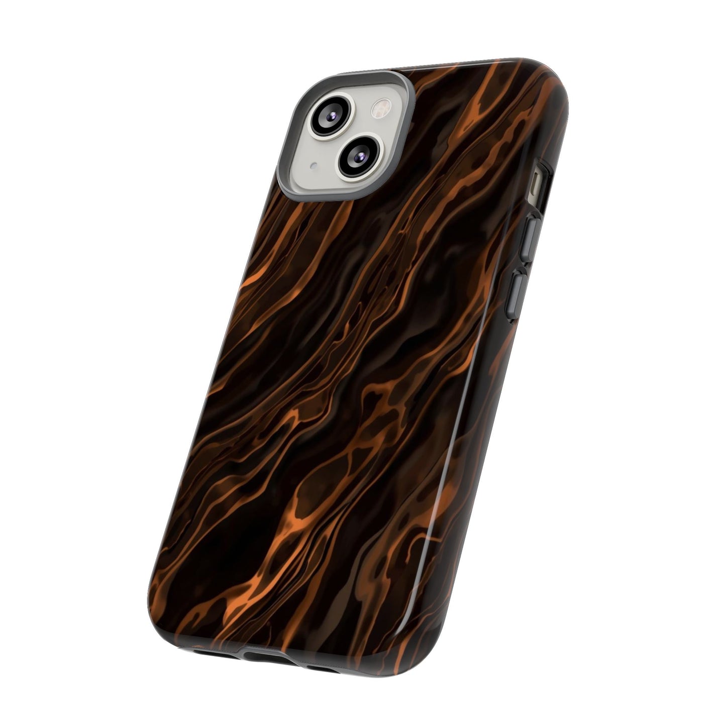 Copper Swirl Phone Case — Tough Protective iPhone Cover