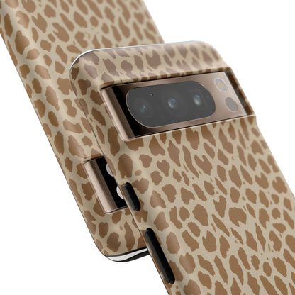 Leopard Print Tough Phone Case — Slim Protective Animal Pattern