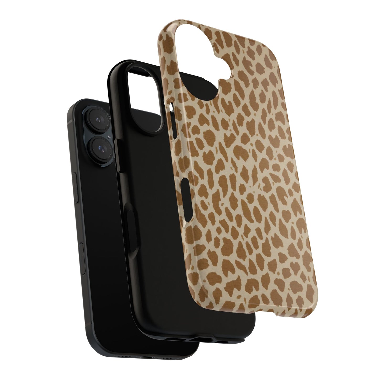 Leopard Print Tough Phone Case — Slim Protective Animal Pattern