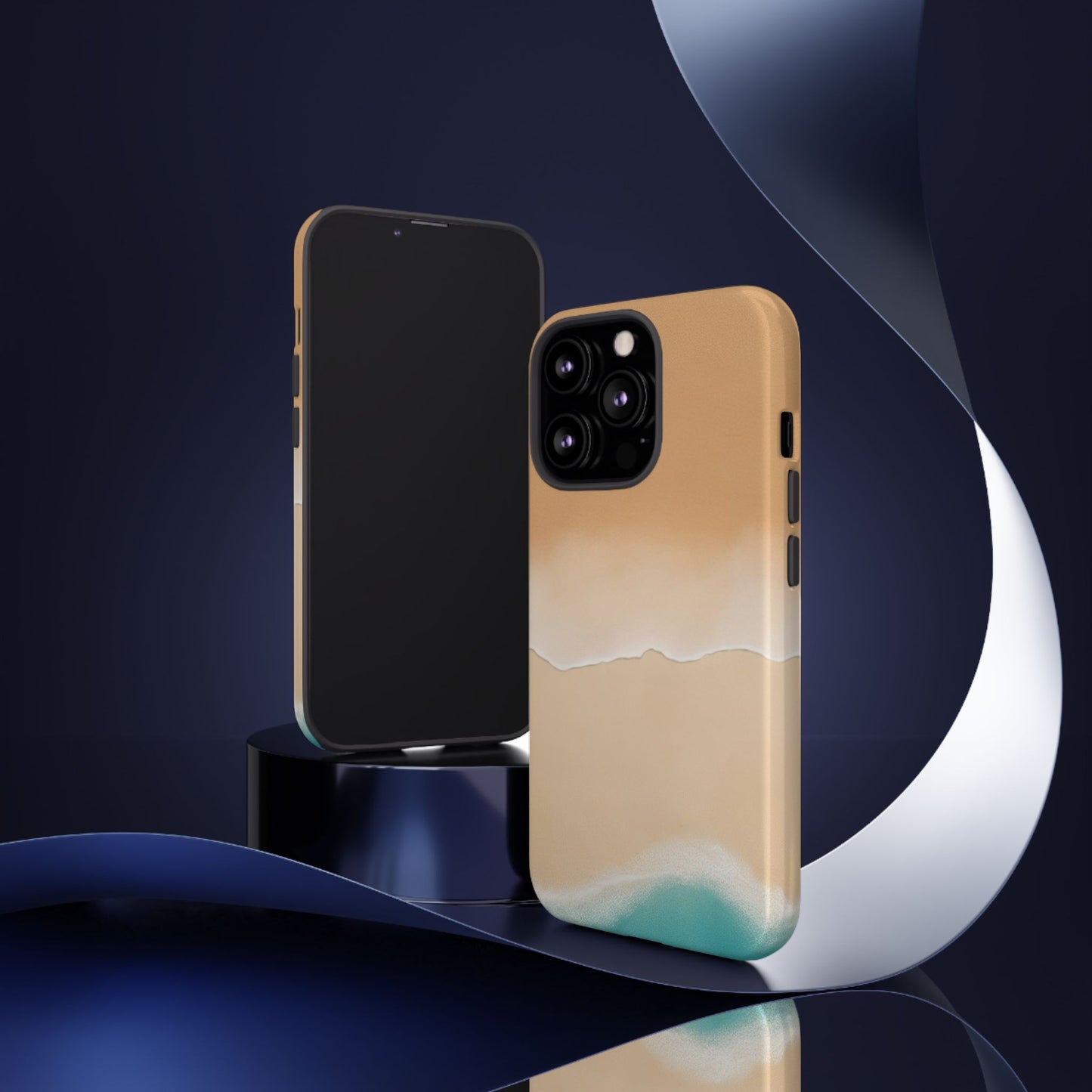 Ocean Shore Tough Phone Case — Beach Wave Protective Cover