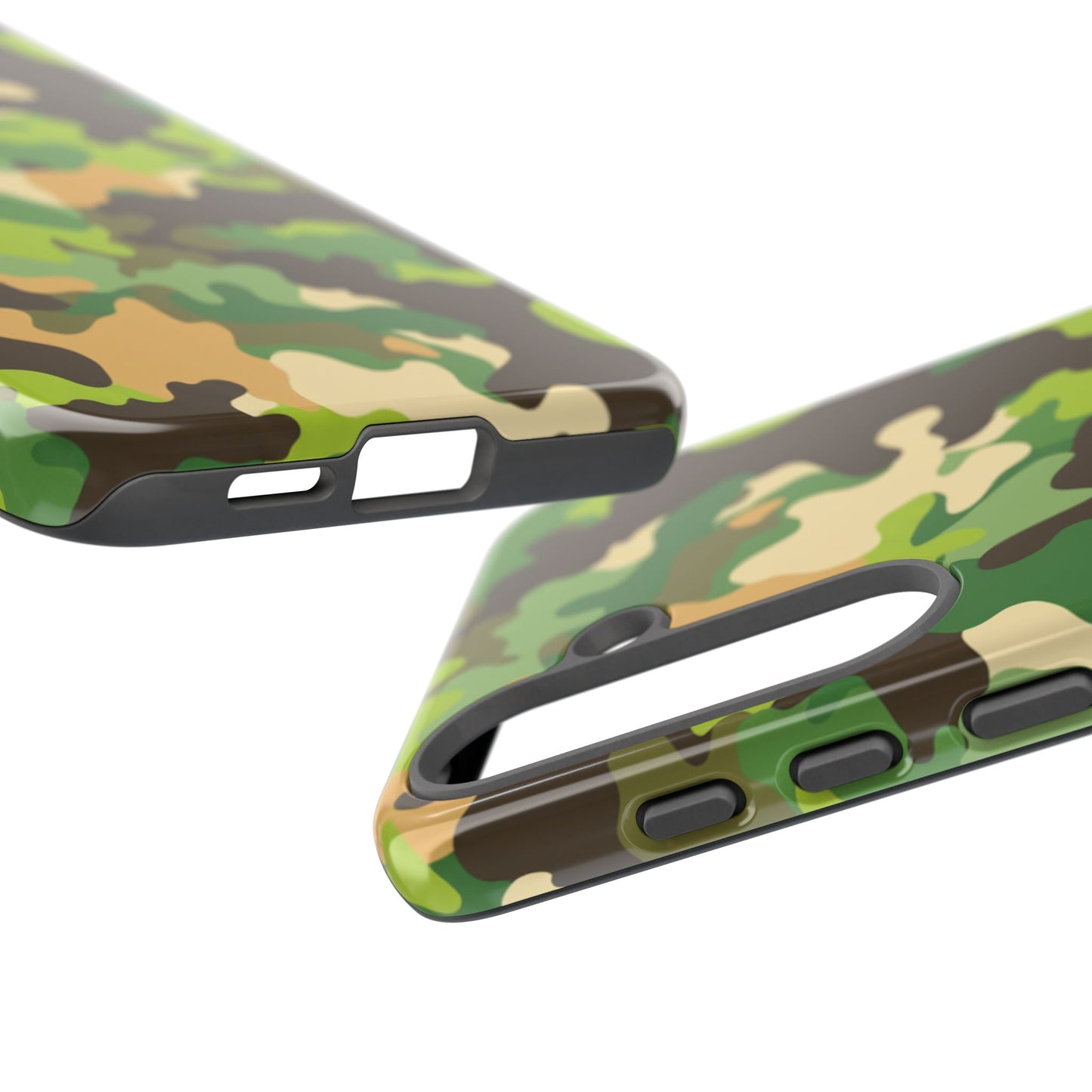 Camouflage Tough Phone Case — Military Camo Protective Cover