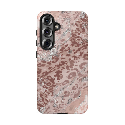 Tropical Monstera Phone Case — Colorful Leaf Protective Tough Case