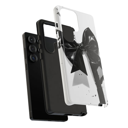 Phone Case — Black Bow Graphic Protective Cover
